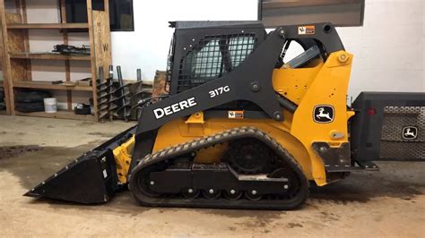 skid steer has lean|Left Track won't move when machine warms up .